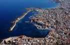 Chania old Towm Aerial view